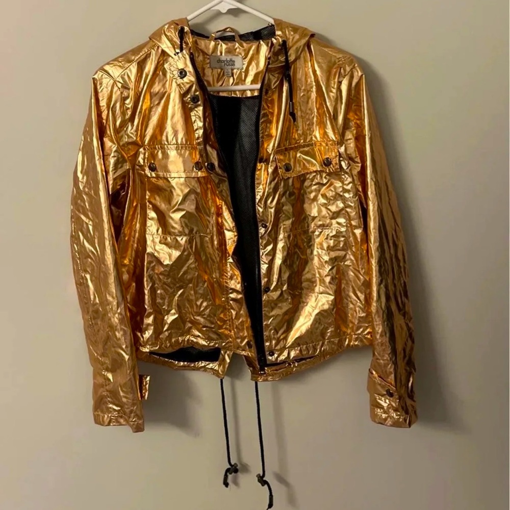 Metallic Gold Jacket